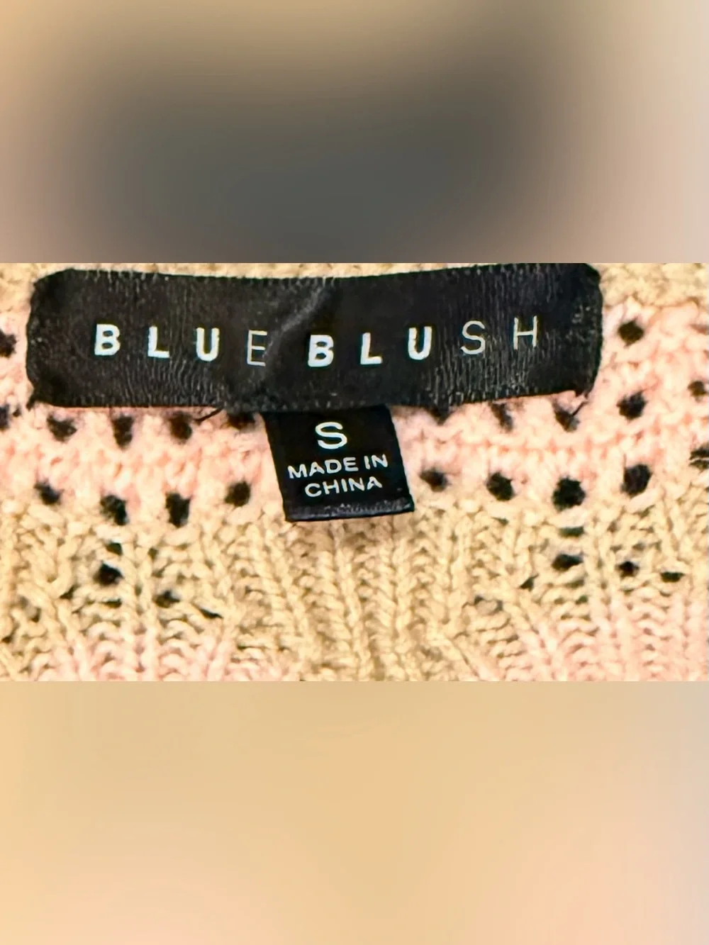 BLUE BLUSH Crochet Tiered Mini Skirt